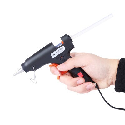 Pistolet à colle chaude DIY20W, condensateur domestique multifonction, rétrécissement de la chaleur en plastique thermique, outil manuel de barre de Sol