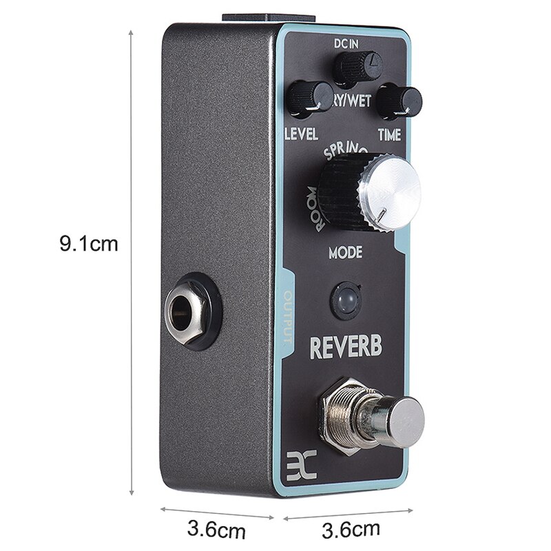 Eno Reverb Gitaar Effect Pedaal Reverb Gitaar Pedaal True Bypass Gitaar Onderdelen & Accessoires