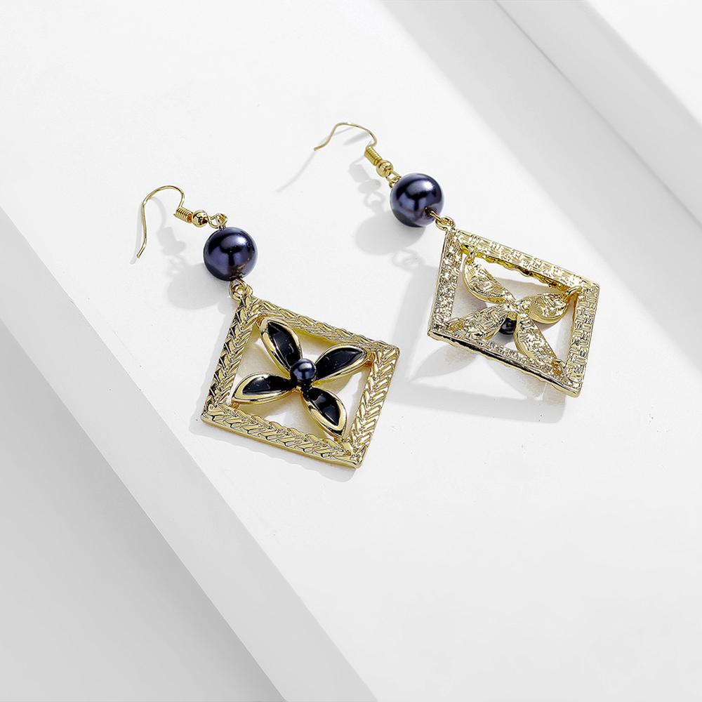 Cring Coco Hawaje polinezyjskie złote zestawy biżuterii damskie modny spadek kolczyki i naszyjniki aluminiowe pierścienie zestaw biżuterii 2020 gorący