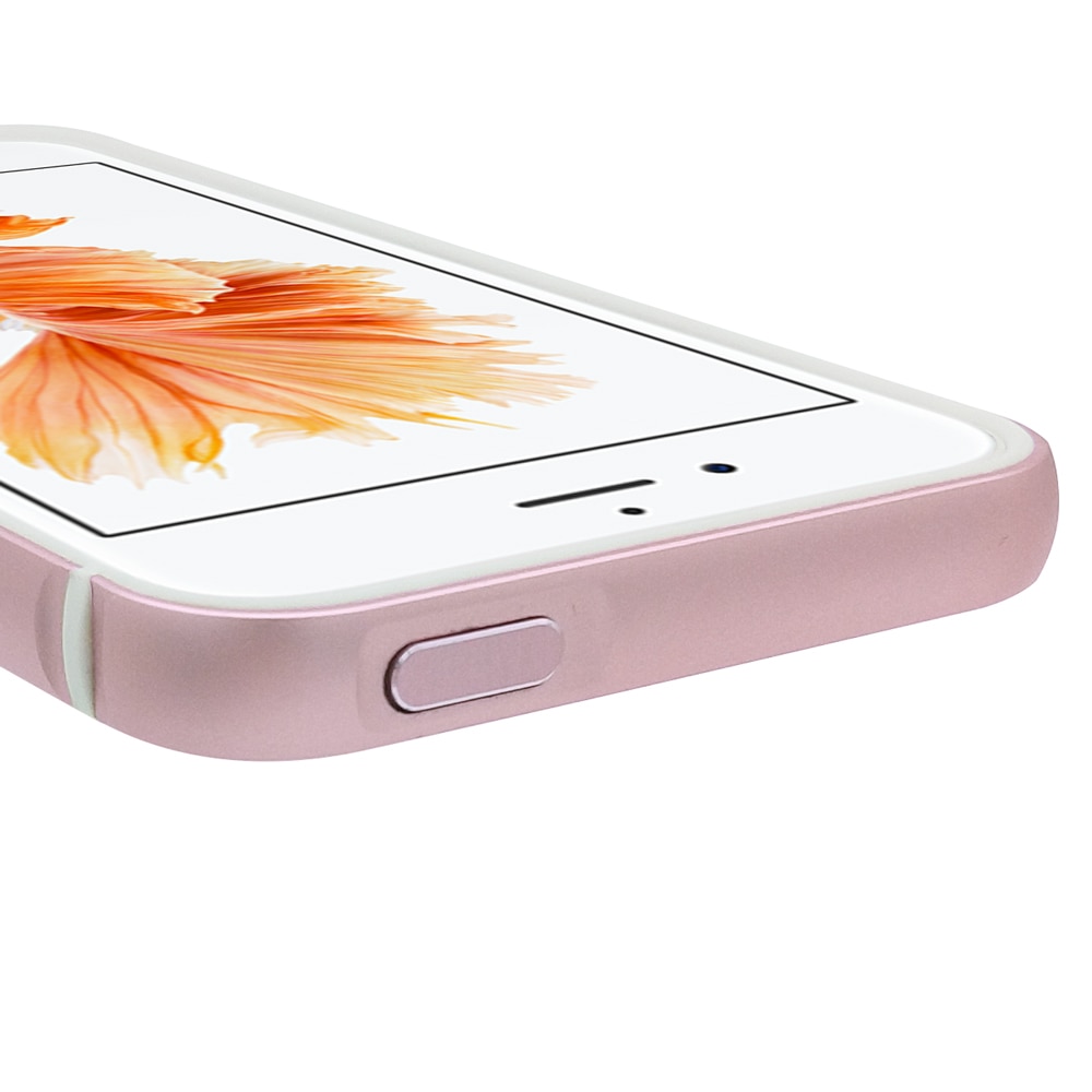 Ascromy voor iphone 5s hoesje bumper luxe aluminium metalen siliconen frame glitter telefoonhoesje voor iphone  se 5s 5 s 5se accessoires