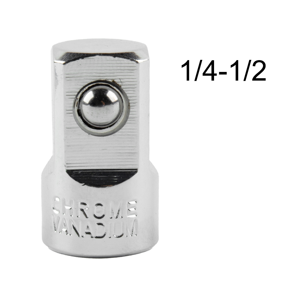 Socket Adapter Ratchet Wrench Adaptor 1/4" 3/8" 1/2" Drive Ratchet Socket Adapter Female To Male Converter Repair Tools: MAROON