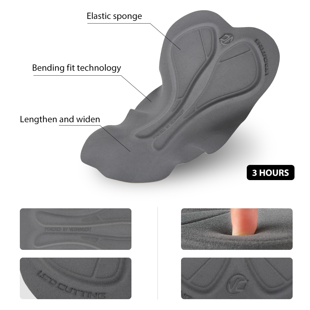 Santic Cycling Bibs Shorts Mountain Bike Breathable Men's Padded Bike Tights Triathlon Man Pro Lycra Bicycle Shorts Under Wear