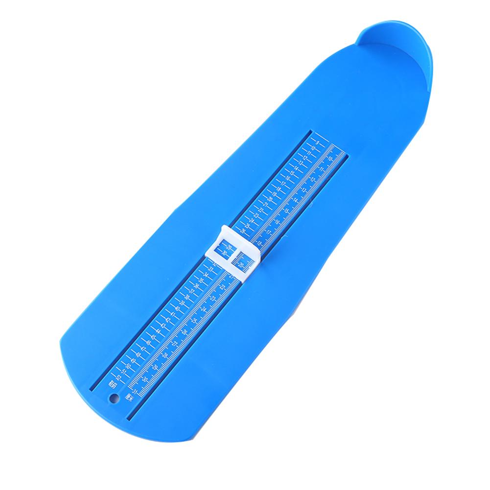 Foot Ruler Adult Foot Length Measuring Device Child Shoes Size Calculate Tools Foot Measure Gauge: Blue