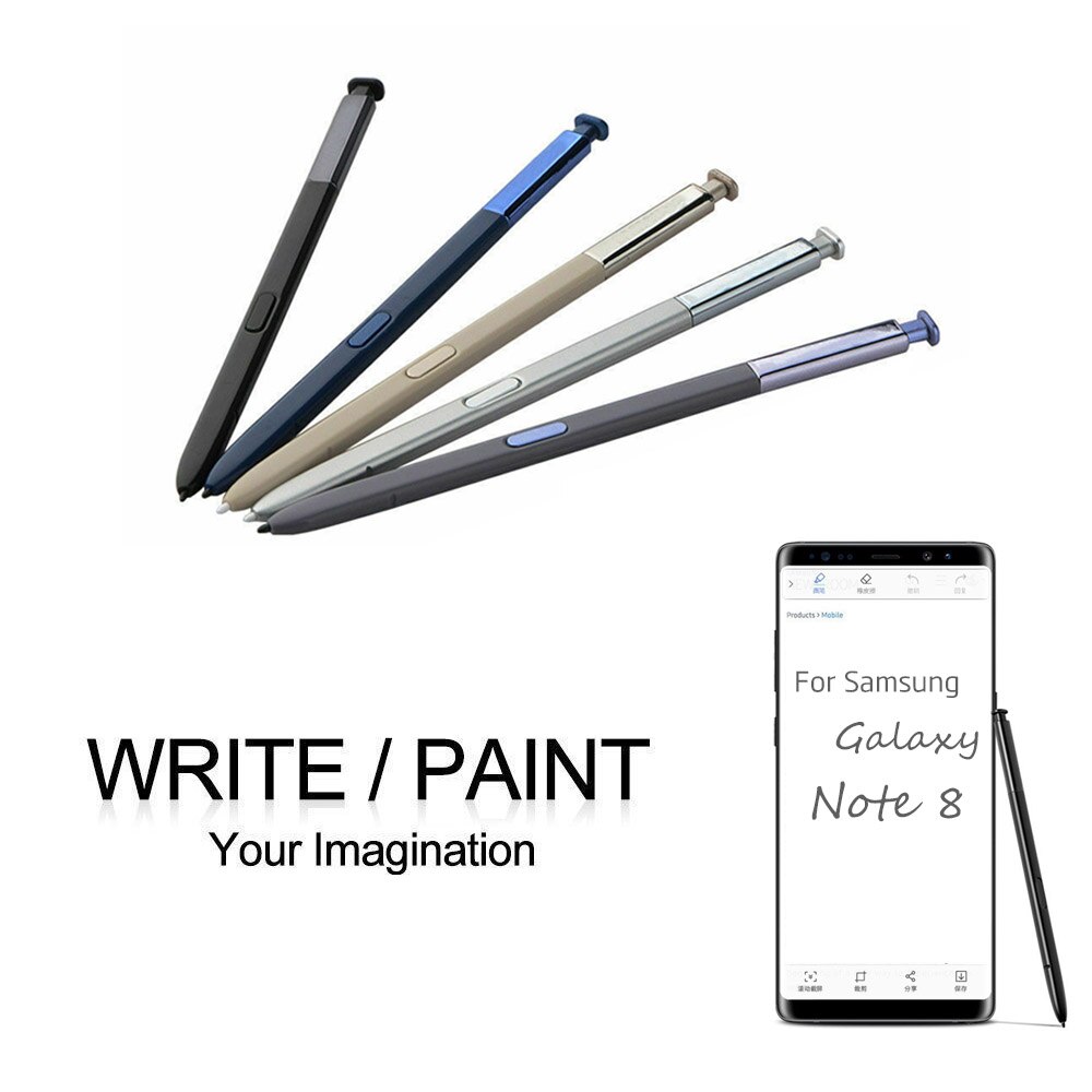 JFphoneparts 10pcs For Samsung Galaxy Note 1/ 2 3 4 Note 5 N920 N920F Note 8 N950 N950F N950U Active Stylus Touch Screen S Pen