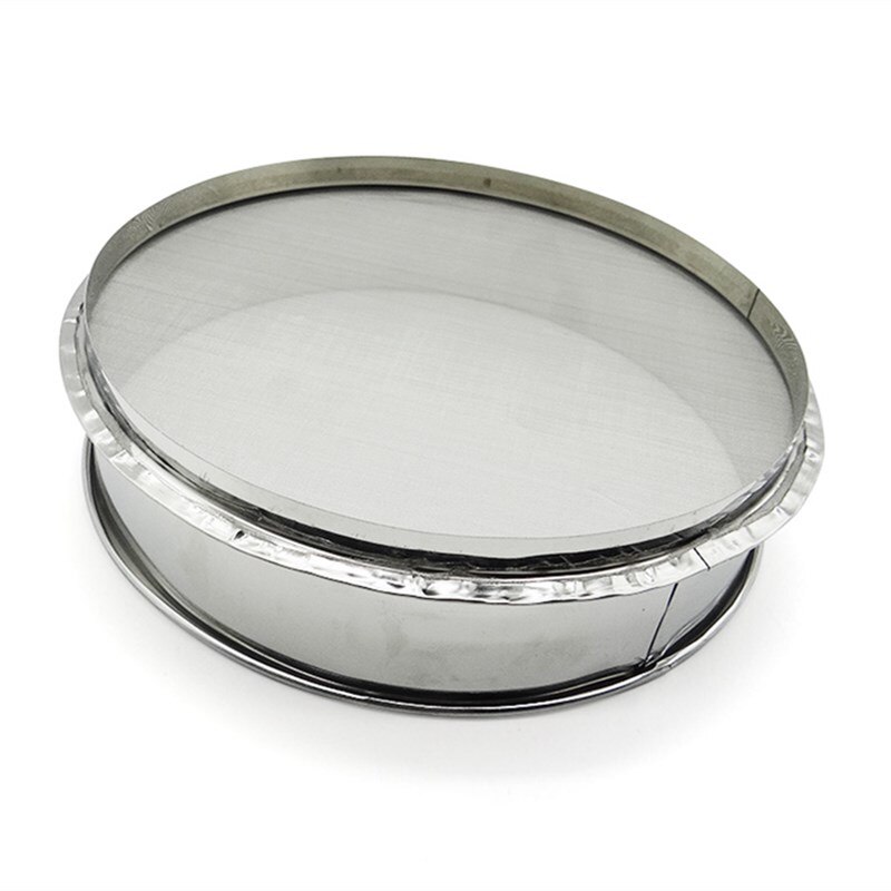 Ceramic glaze sieve 10/20/30cm stainless steel filter sieve 80/100/120 mesh glaze pigment slurry filter ceramic tools