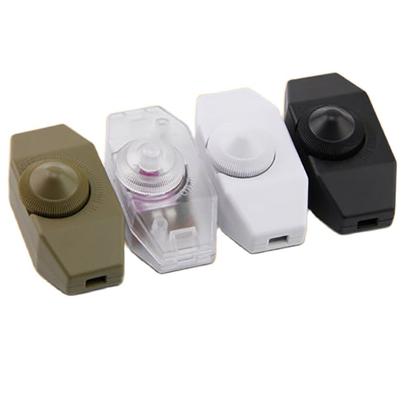 2A 100W/220V-240V Dimming Switch For Incandescent Bulbs And Dimmable Halogen Bead Home Adjustable Controller Knob Switch