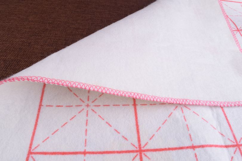 Chinesische Kalligraphie Filz Papier 500mm * 500mm Malerei