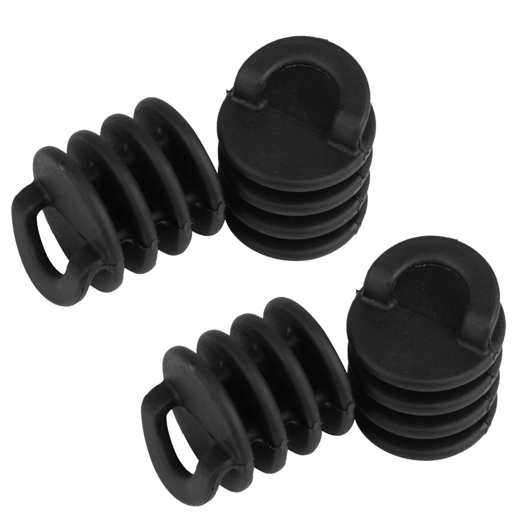 4Pcs Kajak Scupper Stoppers Kano Boot Afvoer Gaten Stekkers Bungs