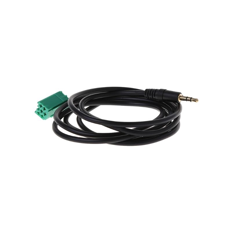 Car Radio MP3 Auxiliary Adapter Aux Input Jack Lead Cable Adapter With Radio Keys For Renault 2005 Clio Megane Laguna Modus