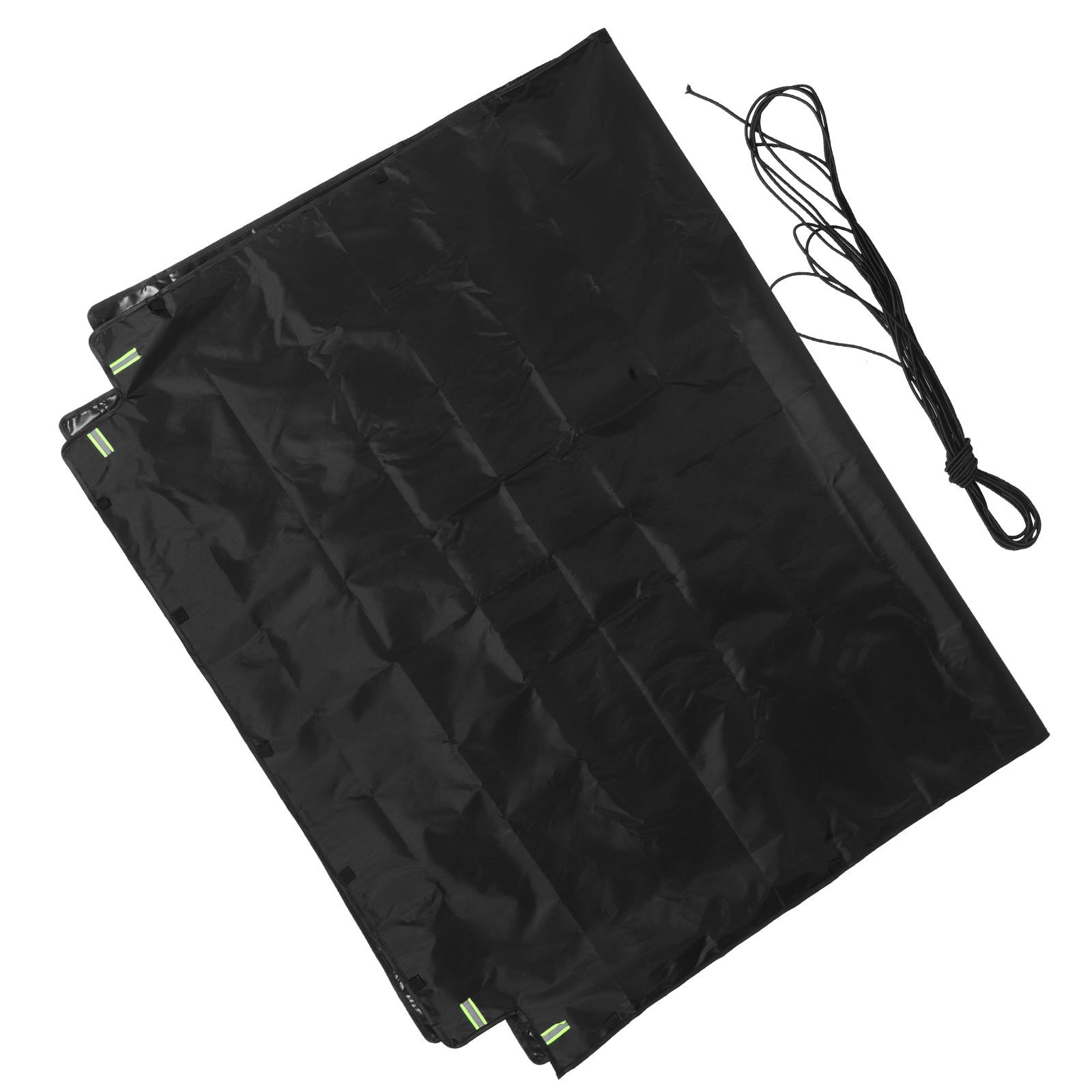 Trehjuling släpvagn presenning husbil vattentät utomhus oxford tyg nyttofordon tillbehör lastbilsflak överdrag skottkärra