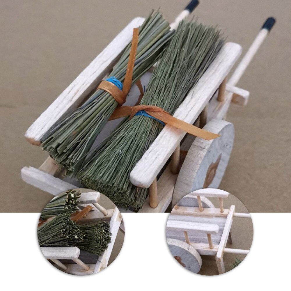 1Pc Barrow Ornament Miniature Cart Playthings For Decor Mini Cart Children for Kids