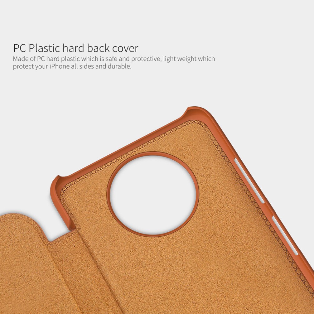 Nillkin – étui en cuir For Xiaomi Poco X3 NFC pour Xiaomi Poco X3 Pro, pochette pour cartes, portefeuille, housse de protection à rabat