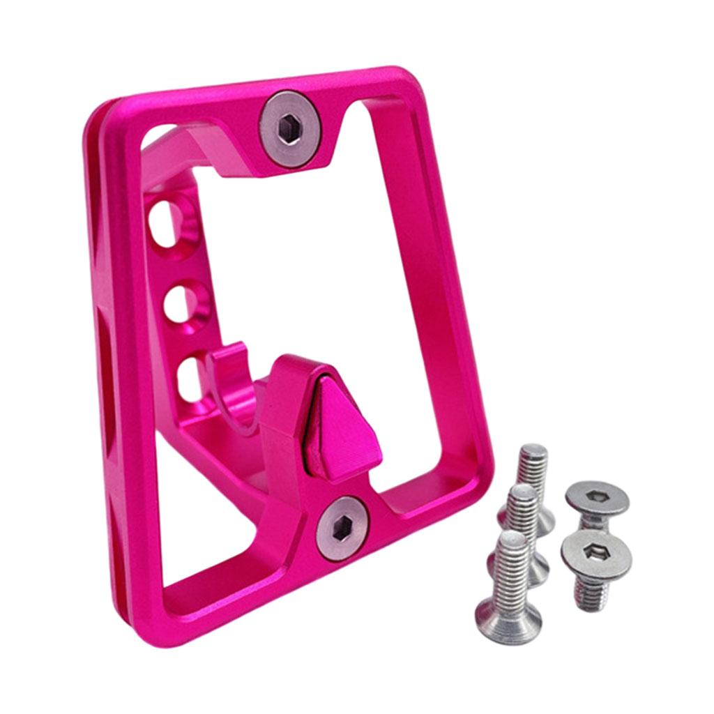 Bicycle Front Carrier Block Bracket Adapter Mount Rack for Folding Bike Bag Folding Bike Carrier Mounting Hardware Fitting Brack