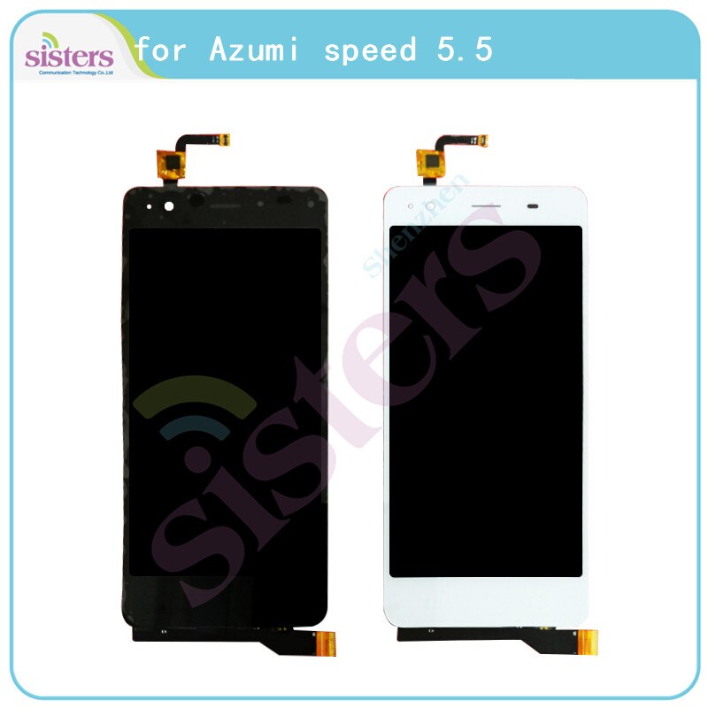 for Azumi speed 5.5 LCD Screen LCD Display For Azumi speed Touch Screen Digitizer Phone Repair Part Replacement Original Tested