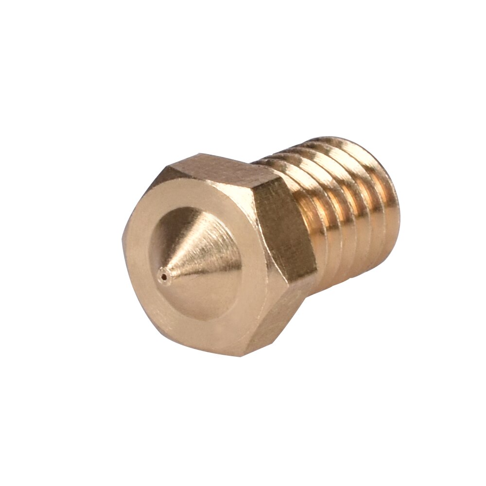 BIQU 3D printer Nozzle 3D V6&V5 J-Head M6 brass nozzle extruder nozzles 0.2/0.25/0.3/0.4/0.5/0.6/0.8/1.0 mm For 1.75mm