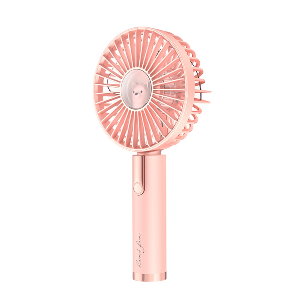 Mini Hand-held Fan Desktop Fan Portable Electric Fan Rechargeable Hand-held Stand-up Mini Fan for Home Office Dormitory