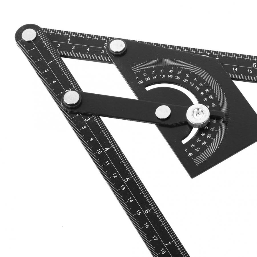 Tømrer murer vinkelmåler træbearbejdning værktøj til konstruktion vinkel måling goniometer