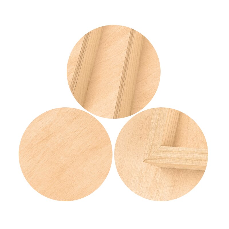 5Pcs Blank Art Boards Mini Kunstenaar Canvas Art Board Acryl Olie Verf Hout Kunstwerk Schilderen