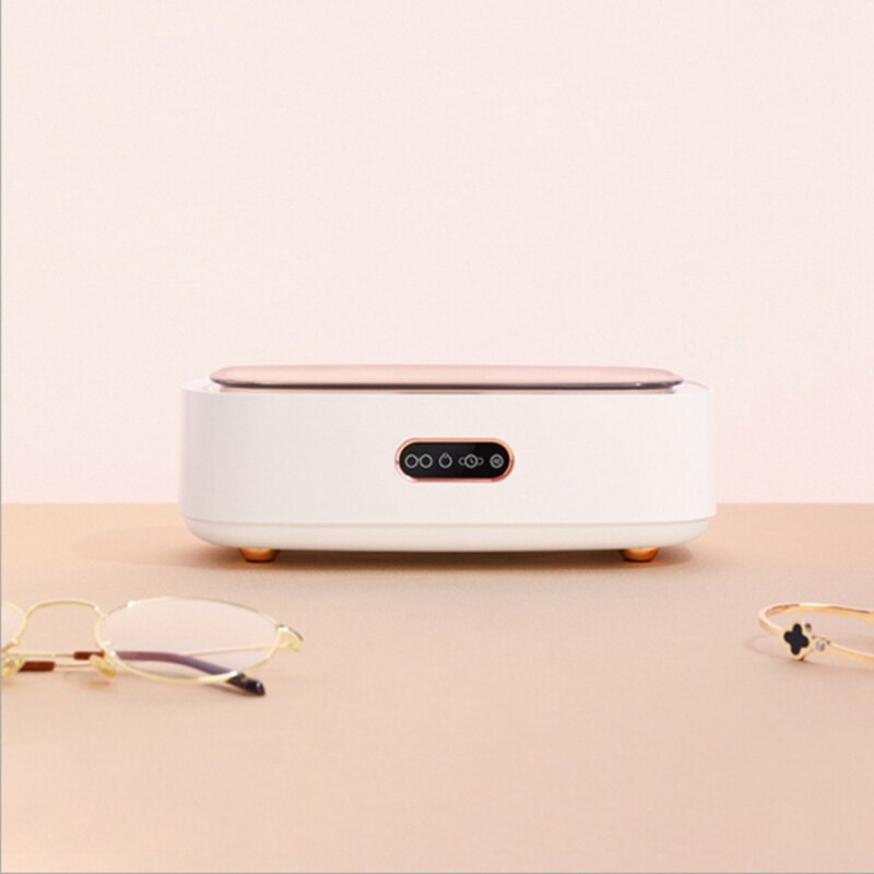 Limpiador ultrasónico, lentes de contacto, reloj, joyería de Metal, pequeña máquina de limpieza, limpiador USB portátil para el hogar