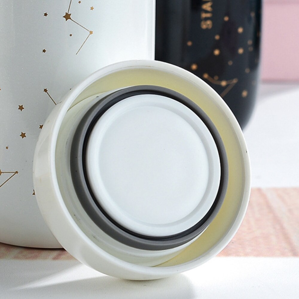 200ml Insulated Thermos Bottles Starry Sky Mini Small Capacity Leakproof Coffee Mug 304 Stainless Steel Vacuum Flask Couple