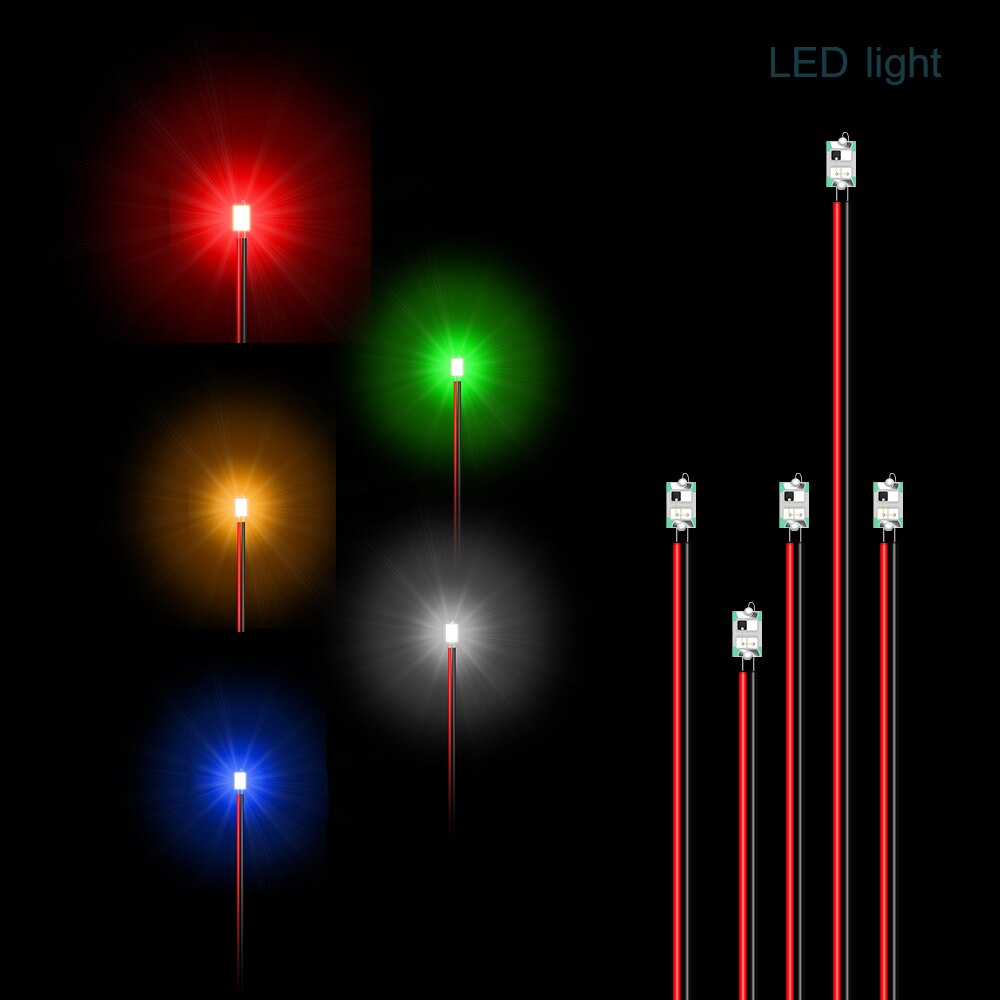 2mm Wired Flashing Led SMD 3V/12V Lamp Models Train Pre-soldered Micro Litz For Toys Lighting