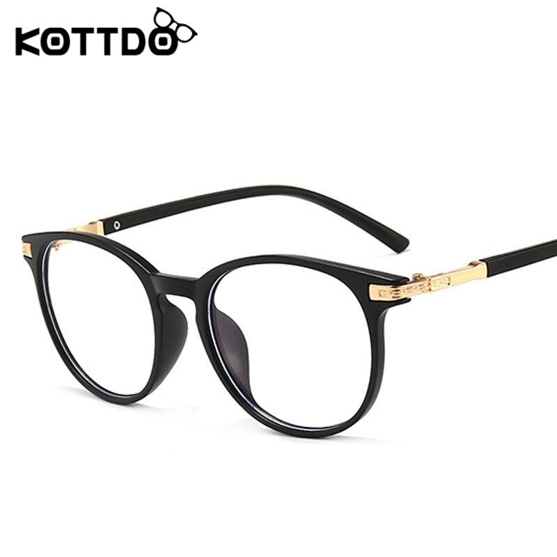 KOTTDO-gafas transparentes para hombre y mujer, lentes de ordenador con montura Anti azul, óptica, Mtopia