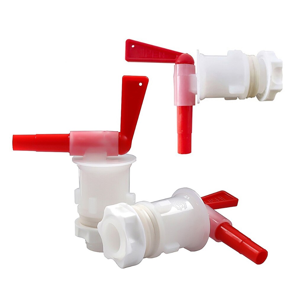 3Pcs Plastic Bottling Spigot Home Brew Beer Keg Bucket Fermenter Tap Faucet: Red