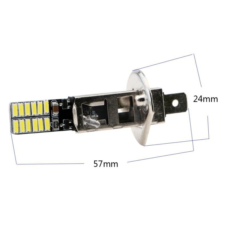 Driving Anti-Fog Lights LED Bulb 2pcs 12V DC Bright Brightness Vehicle