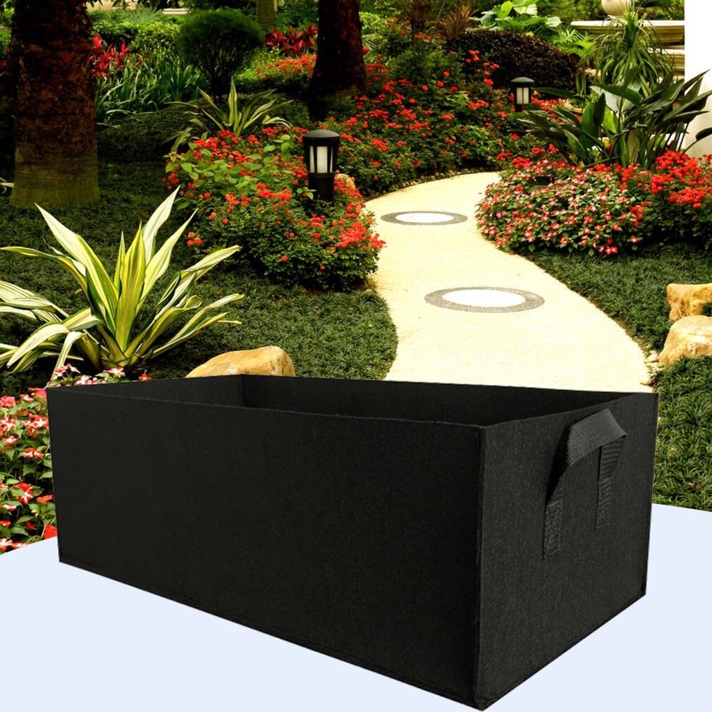 Rectangular Planting Bag Felt Non-Woven Vegetable Strawberry Tomato Beauty Bag