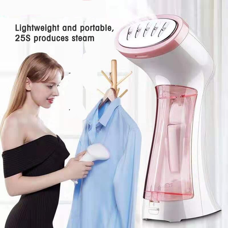 80ml Small Capacity Handheld Steamer Small Travel Essential Steam Iron 15 Seconds Speed Heat 1000W Powerful Clothing Steamer