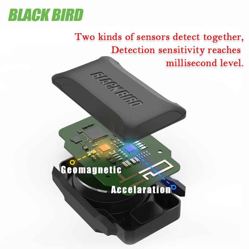 BLACKBIRD – capteur de Cadence CS1, compteur de vitesse, double Rpm, Bluetooth 5.0 ANT +, pour vélo de route et vtt, pour Garmin Zwift