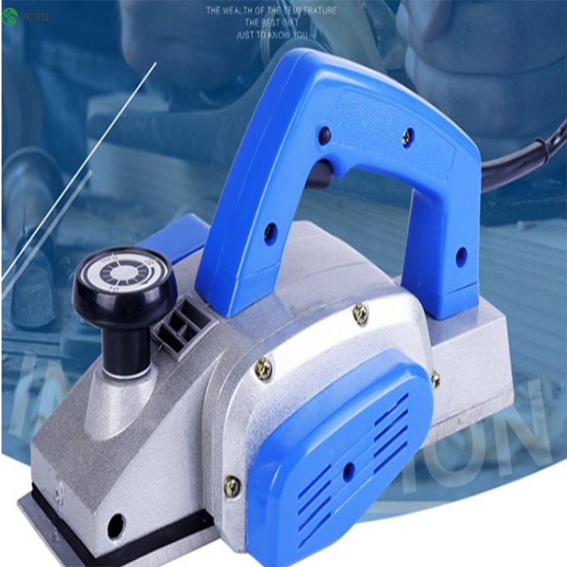 Wood Planer 220V Electric Handheld Planer 1000W High-Power Multi-Function Table Planing Machine DIY Woodworking Tool