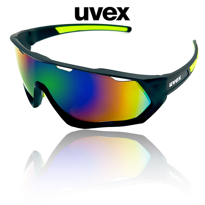 Uvex gafas de ciclismo polarizadas deportes al aire libre gafas de bicicleta hombres mujeres montaña carretera MTB bicicleta UV400 gafas de sol gafas de montar: Morado