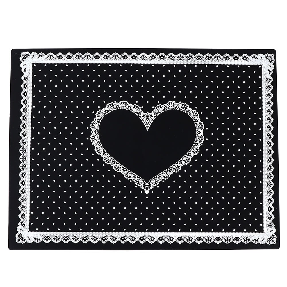Nail Art Hand Cushion Holder Soft PU Leather Sponge Arm Rest Love Heart Nail Pillow Manicure Accessories apda9a124: black2
