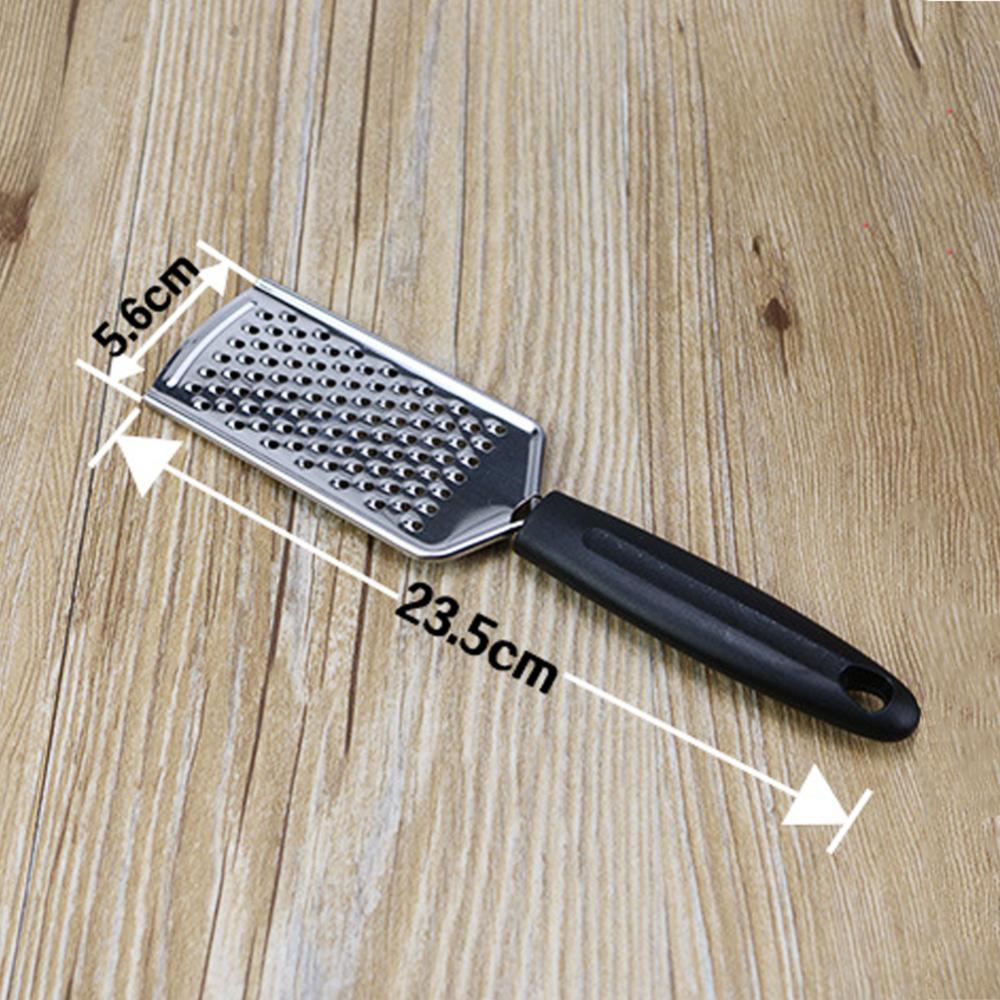 Cheese Grater Portable Handheld Stainless Steel Cheese Zester Lemon Citrus Grater Shavings Knife Dessert Kitchen Accessories