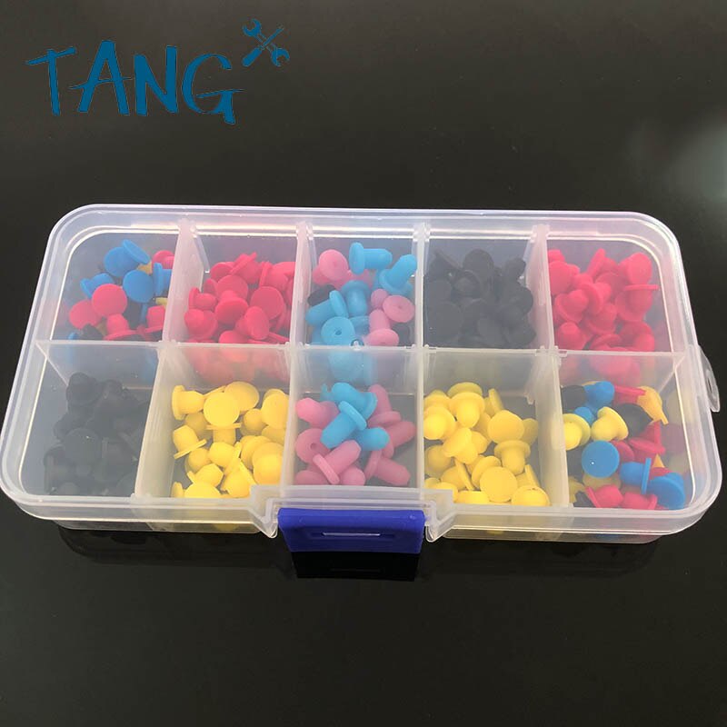 Jewelry sorting box can be split partition transparent plastic small pieces of electronic components storage box Printer box