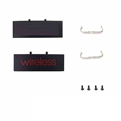 Vervanging Metalen Gesp Voor Studio 3 Hoofdtelefoon Reparatie Onderdelen Mentale Lock Logo Connector Voor Beats Studio3 Draadloze Headset: Black Red