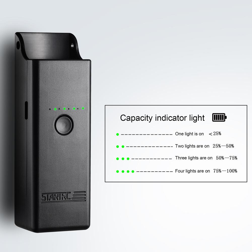 Caja de carga portátil con agarre de mano, cargador de batería para Dji Osmo Pocket 2, cardán, accesorios de cámara