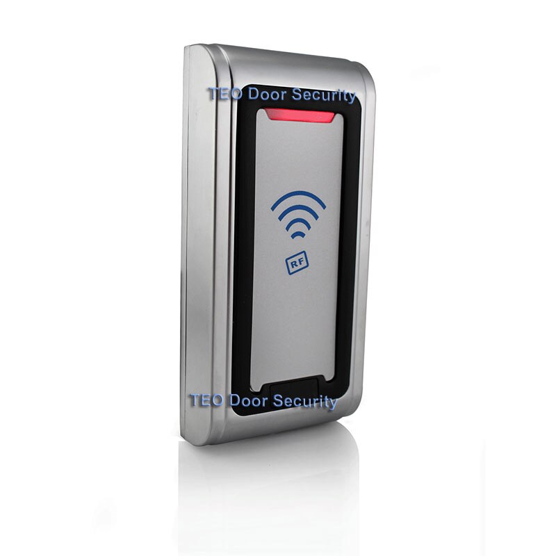 Ip68 rfid-läsare metall åtkomstkontrollläsare  wg26 wg34 metallskal utomhus applicerad rfid-kortläsare
