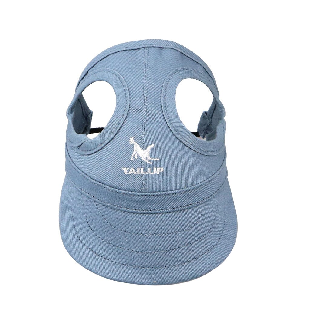 Pet Hoed Met Oor Gaten Hond Sport Baseball Voor Zon Bescherming Roze Ademende Zomer Zonnehoed Doek Mesh Canvas Hoed: B / S