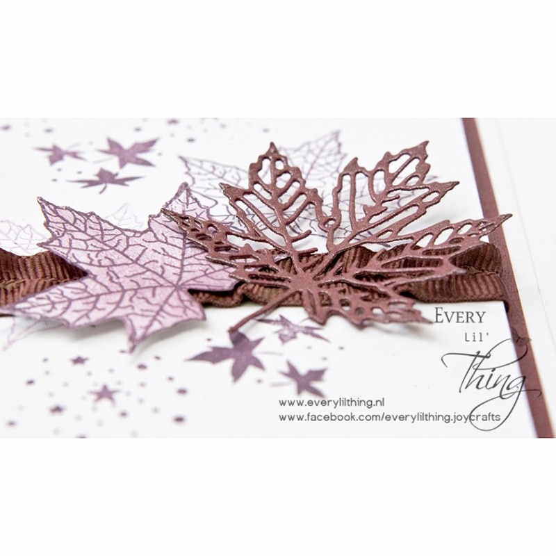 Maple leaf Metal Cutting Dies Stencils for DIY Scrapbooking/photo Album stamps Decorative Embossing DIY Paper