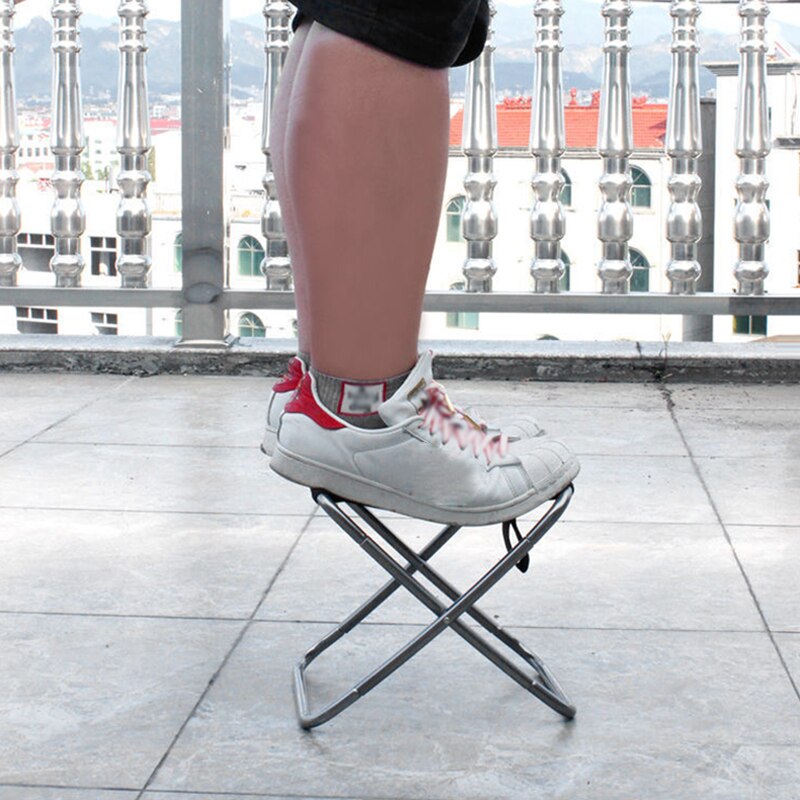 Mini Portable Folding Stool Ultra Light Outdoor Slacker Chair Hiking Fishing Camping Seat B2Cshop