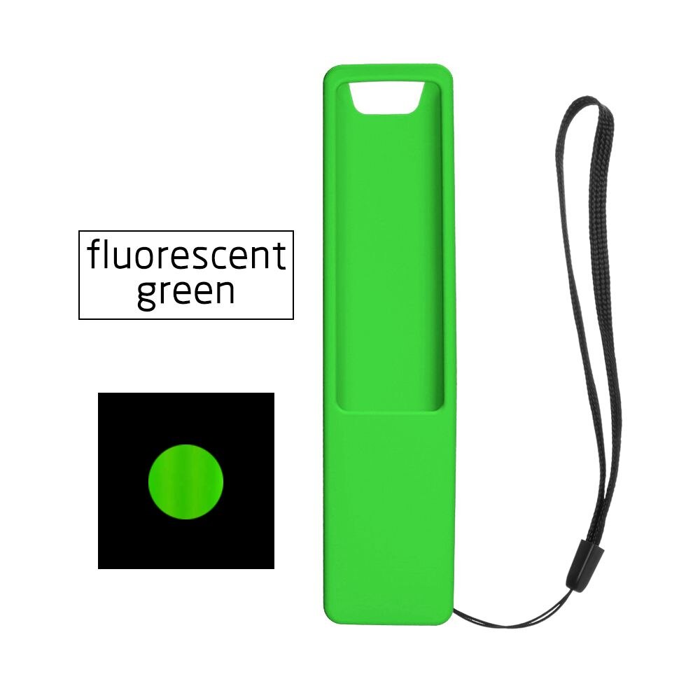 Funda protectora Universal para mando a distancia, protector de silicona resistente al agua, anticaída, a prueba de golpes, para Samsung Smart TV: fluorescent green