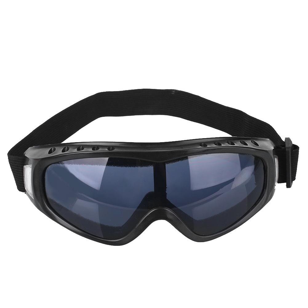Occhiali da sci occhiali da ciclismo occhiali da sole occhiali lenti per PC Anti-UV antivento sabbia antiappannamento Moto Sport invernali all&#39;aperto protettivo: gray