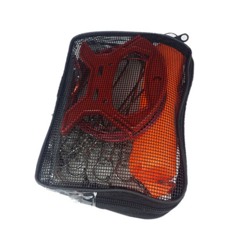 F1FD 10m 5 In 1 Metal Fishing Stringer Kit Portable Live Fish Large Buckle Lock Holder Equipment Accessories with 10 Snaps Float