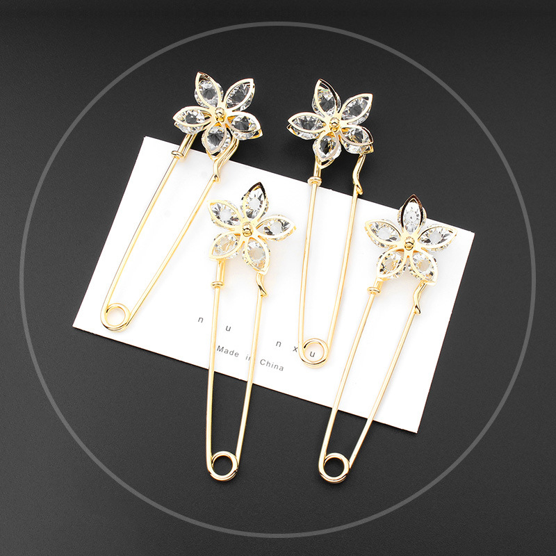 Vrouwen Mode Parel Manchetknopen Taille Gesp Pin Sieraden Accessoires Vrouwelijke Rok Broche Metalen Knoppen Set: Set 12