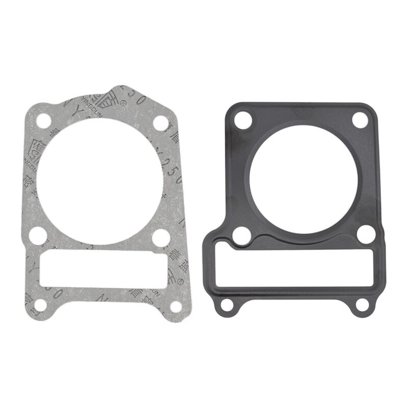 Motorsykkel 54mm stempel 15mm pin ring pakningssett for yamaha ybr 125 ybr 125 125cc motor reservedeler: Lavendel