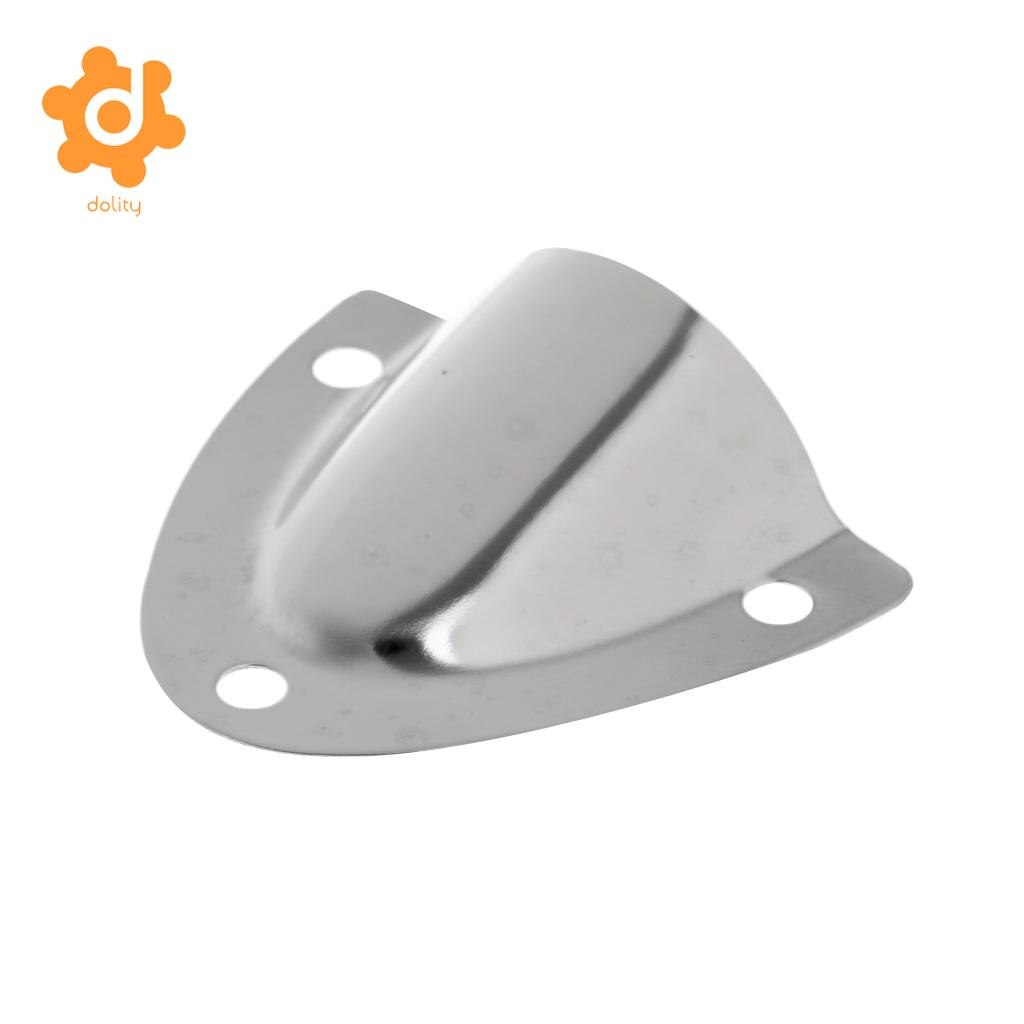 2pcs Stainless Steel 316 Midget Clam Shell Wire Cable Vent Cover For Boat