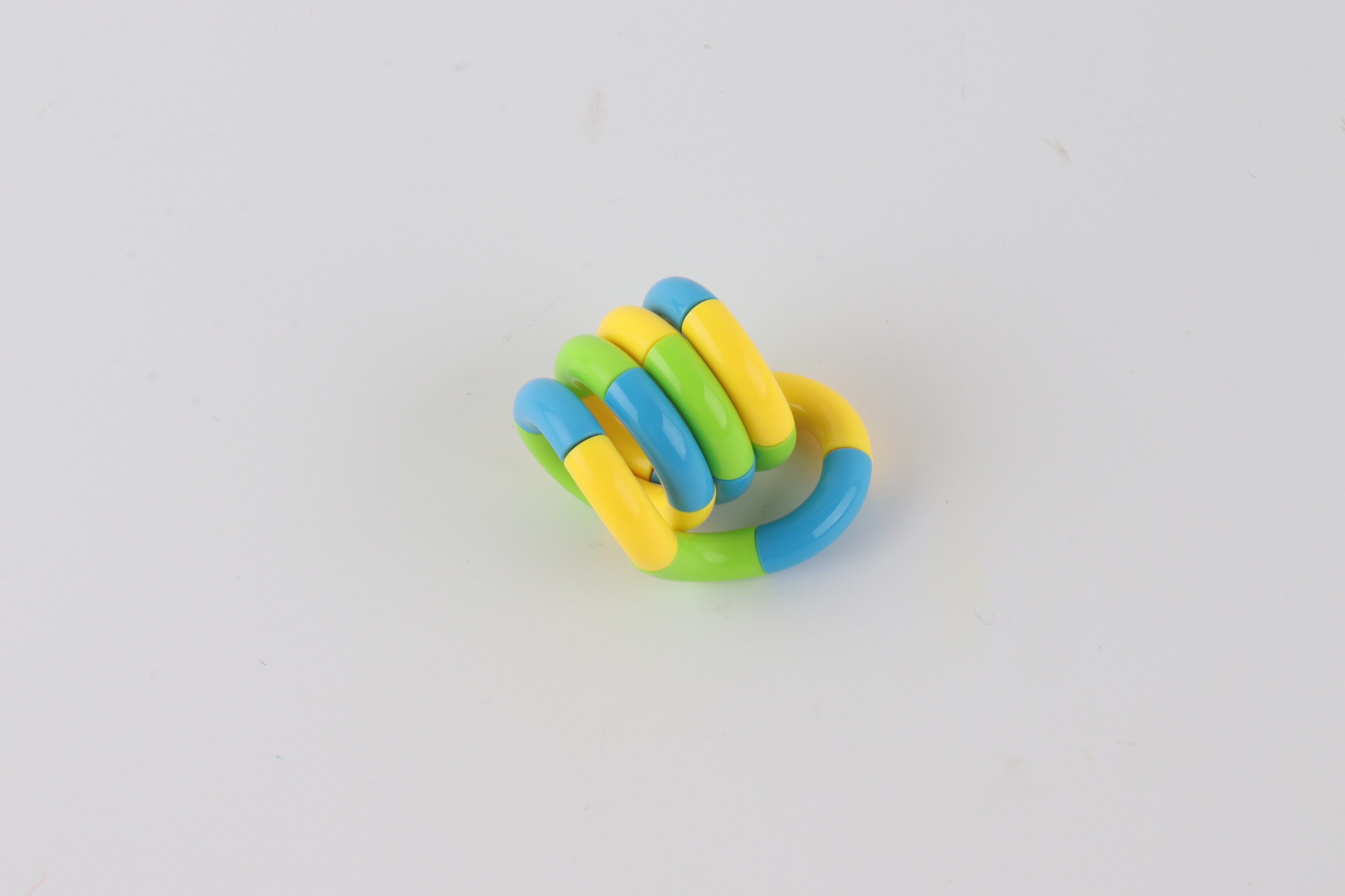 Twisted Ring Magic Fidget Magic Trick Rope DIY Winding Leisure Education Stress Relief for Kid Xmas Toy Random Send: Sky Blue