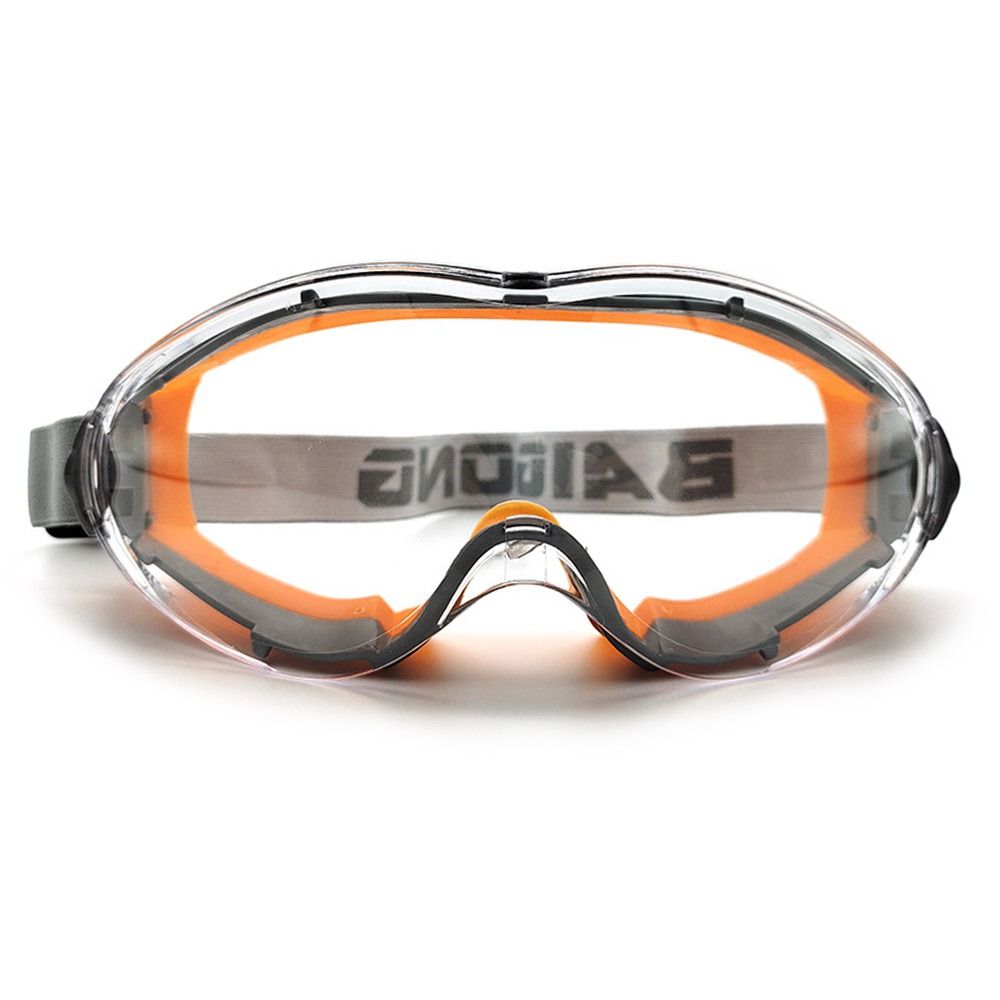 Gafas de seguridad antiniebla, antisalpicaduras lentes transparentes, a prueba de polvo, trabajo de laboratorio, protección ocular de grado Industrial, nuevas: Blanco